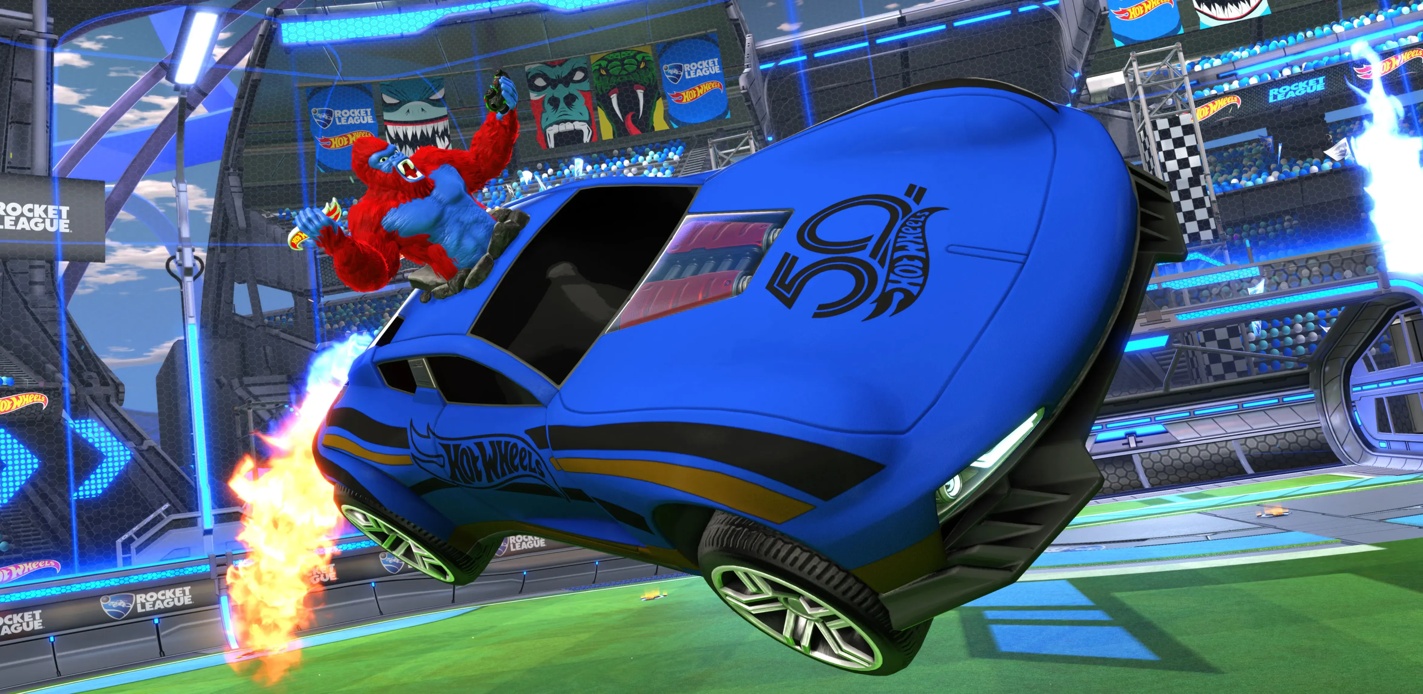 Hot Wheels Gorilla rocket league